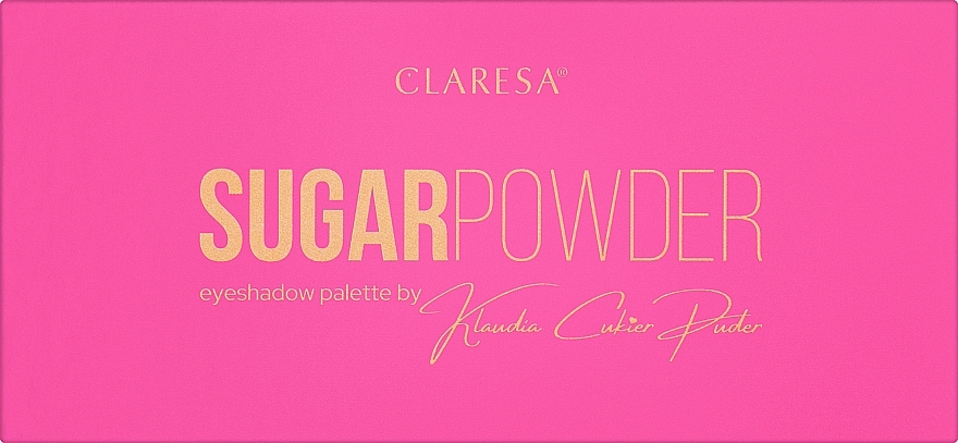 Палетка теней для век - Claresa Sugarpowder Eyeshadow Palette — фото N2