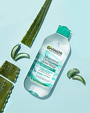 Гіалуронова міцелярна алое вода для очищення шкіри обличчя - Garnier Skin Naturals — фото N8