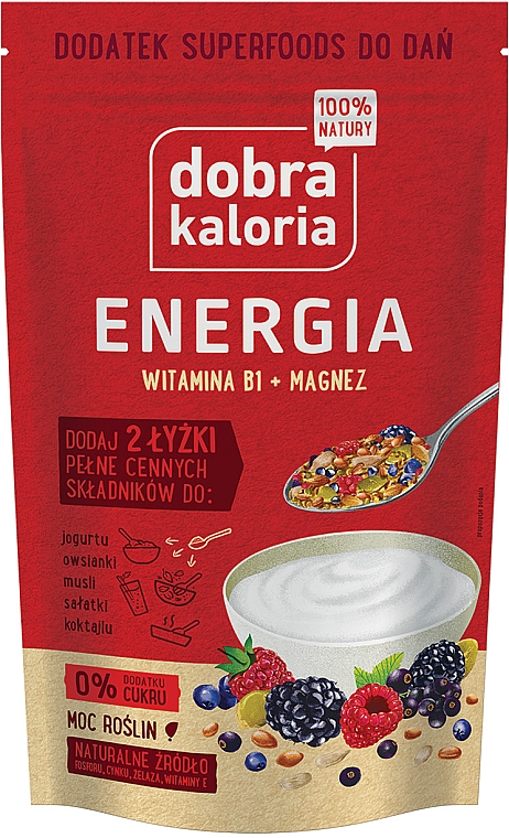 Смесь суперфудов "Энергия" - Dobra Kaloria Mix SuperFoods Energy — фото N1