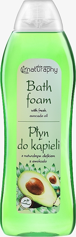 Піна для ванни "З олією авокадо" - Bluxcosmetics Naturaphy Avocado Oil Bath Foam — фото N1