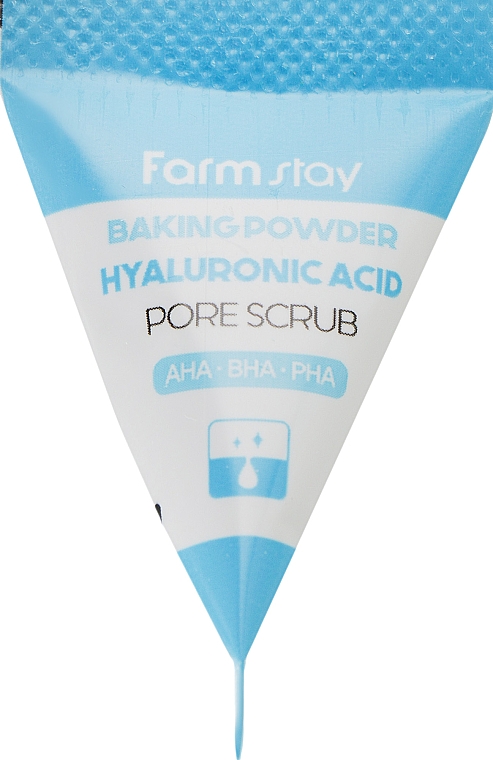 Скраб для обличчя із содою та гіалуроновою кислотою - FarmStay Hyaluronic Acid Baking Powder Pore Scrub — фото N2