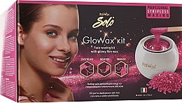 Духи, Парфюмерия, косметика Набор для депиляции лица, 8 продуктов - ItalWax Glow Wax Kit