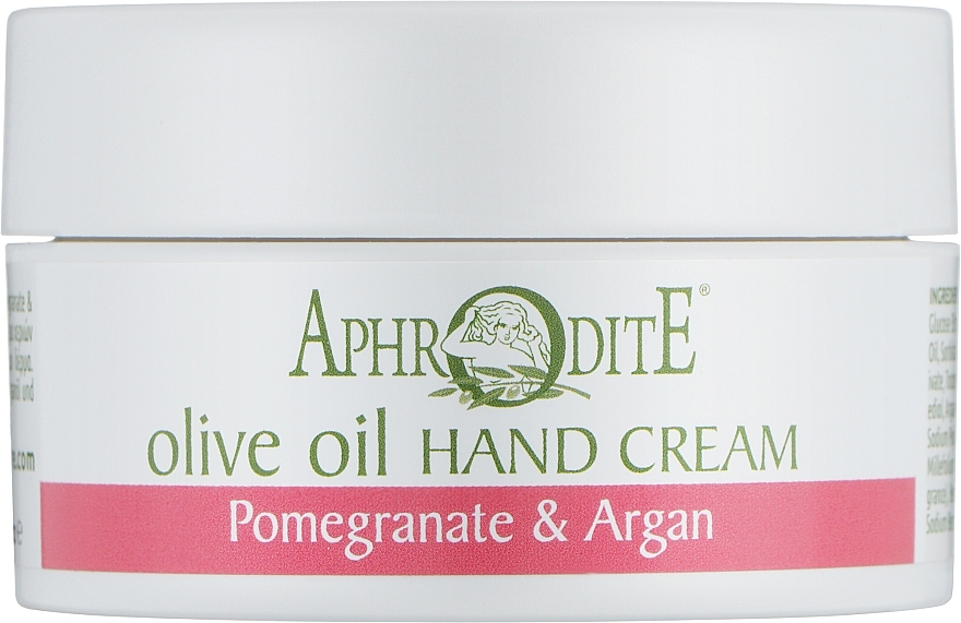 Крем для рук с маслом арганы и экстрактом граната - Aphrodite Argan and Pomegranate Hand Cream — фото N2