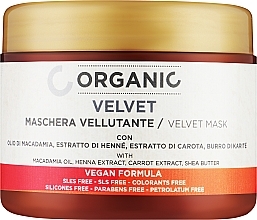 Парфумерія, косметика Оксамитова маска для фарбованого та пошкодженого волосся - Organic Velvet Mask