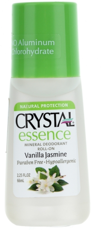 Роликовий дезодорант з ароматом Ванілі і Жасмину - Crystal Essence Deodorant Roll-On Vanila Jasmine — фото N3