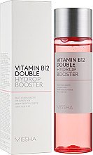 Духи, Парфюмерия, косметика Увлажняющий тоник-бустер для лица - Missha Vitamin B12 Double Hydrop Booster