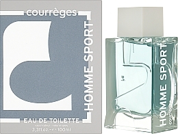 Courreges Homme Sport - Туалетная вода — фото N2