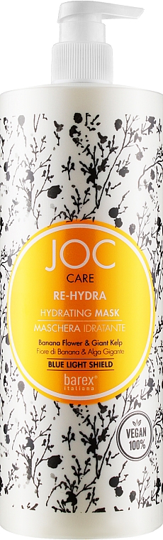 Маска увлажняющая для сухих волос - Barex Italiana Joc Care Mask — фото N2