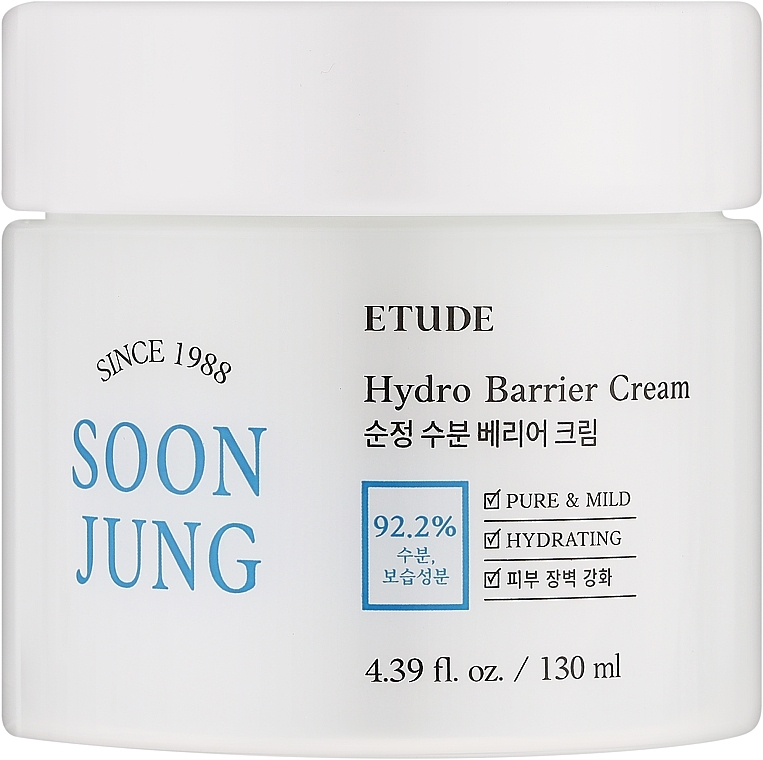 Захисний крем для обличчя - Etude House Soon Jung Hydro Barrier Cream