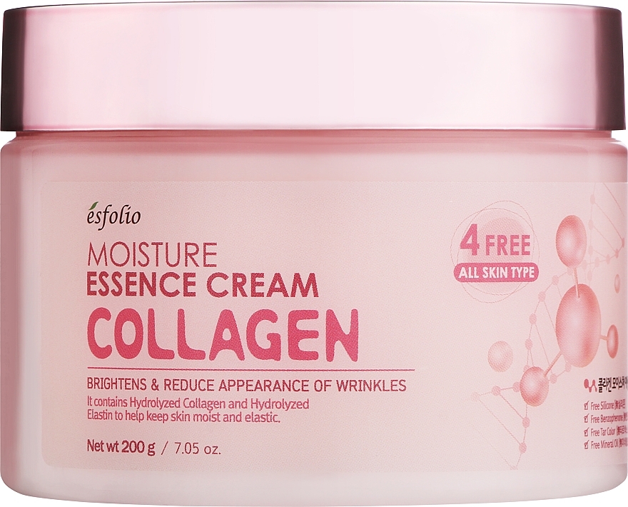 Крем для обличчя з колагеном - Esfolio Moisture Essence Cream Collagen — фото N1