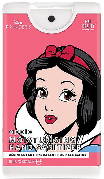 Санітайзер для рук "Apple" - Mad Beauty Disney Pop Princess Moisturising Hand Sanitizer Snow White — фото N1