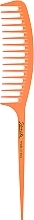 Гребень с ручкой, оранжевый - Janeke Fashion Supercomb  — фото N1