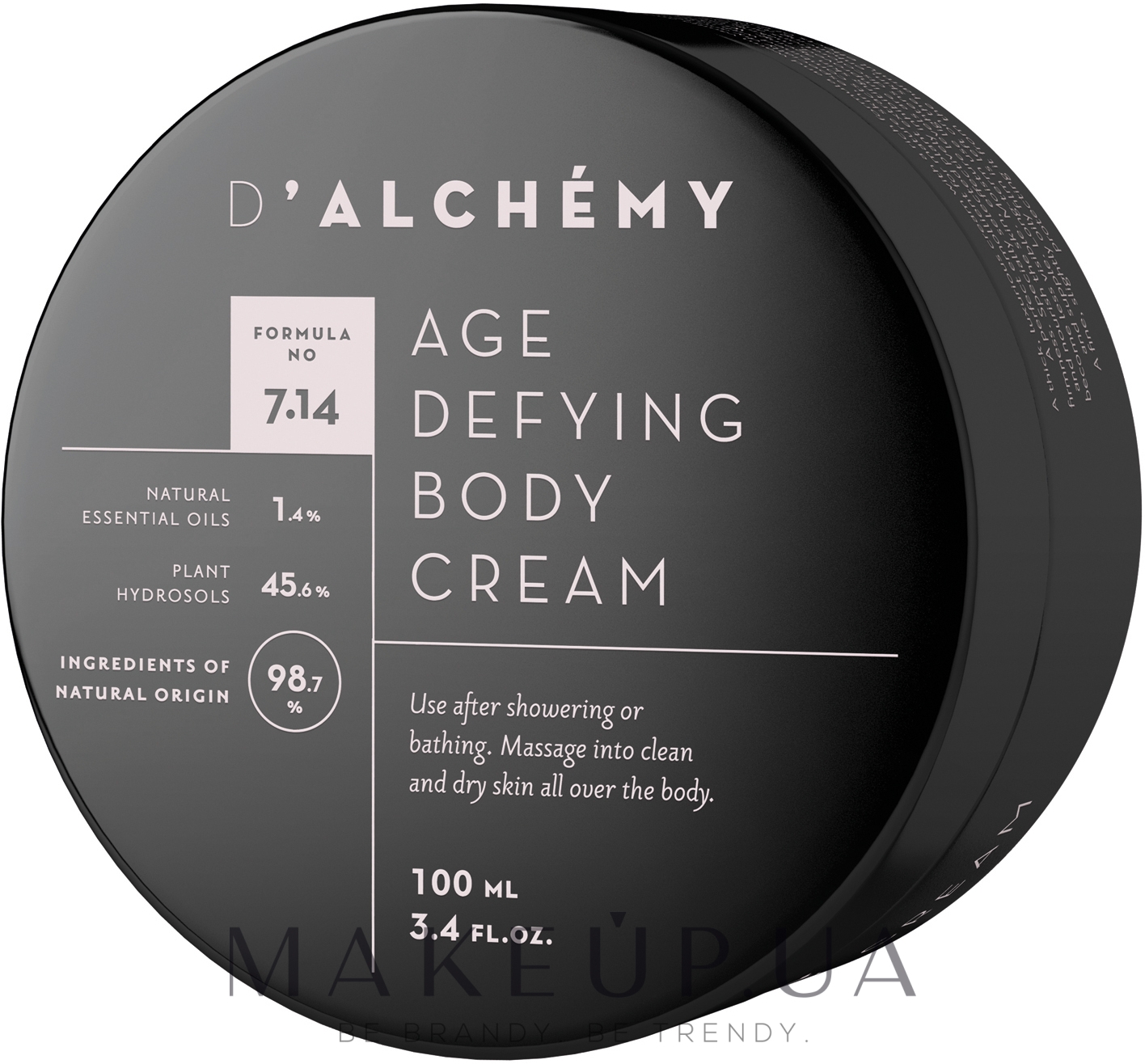 Крем для тела - D'Alchemy Age Defying Body Cream — фото 100ml