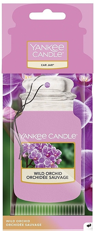 Ароматизатор автомобільний - Yankee Candle Car Jar Wild Orchid — фото N1
