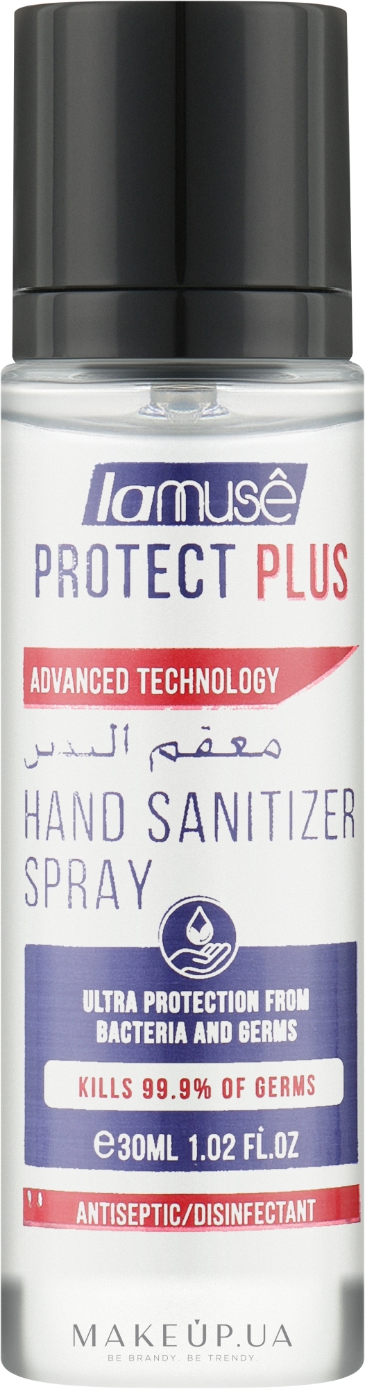 Санітайзер для рук - La Muse Protect Plus Hand Sanitizer Spray — фото 30ml