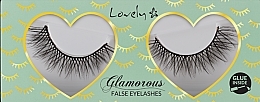 Накладные ресницы - Lovely Glamorous False Eyelashes — фото N1