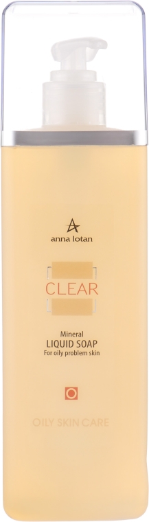 Гігієнічне мінеральне мило - Anna Lotan A-Clear Mineral Hygienic Liquid Soap — фото N3