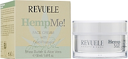 Крем для обличчя - Revuele Hemp Me! Face Cream With Cold Pressed — фото N2