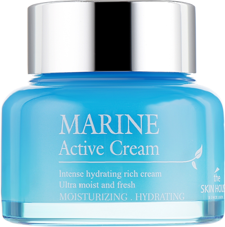 Увлажняющей крем с керамидами - The Skin House Marine Active Cream — фото N2
