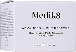 Омолаживающий ночной крем для лица с мульти-керамидами - Medik8 Advanced Night Restore Rejuvenating Multi-Ceramide Night Cream — фото N2