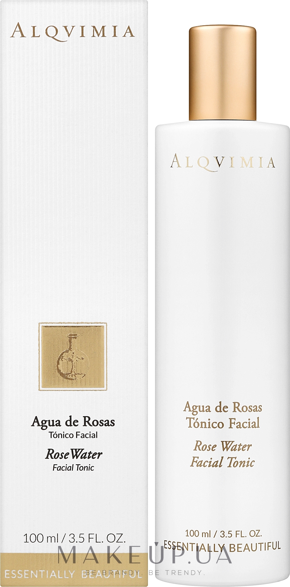 Тонизирующая розовая вода - Alqvimia Rose Water Facial Tonic — фото 100ml