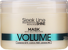 Парфумерія, косметика Маска для збільшення об'єму волосся - Stapiz Sleek Line Repair Volume Mask