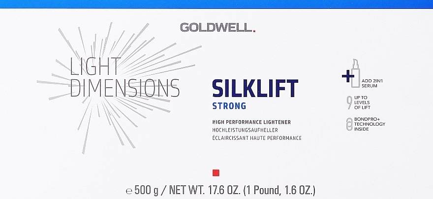 Освітлювач для волосся - Goldwell Silklift Strong High Performance Lightner — фото N1