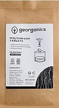 Таблетки для полоскания рта "Активированный уголь" - Georganics Mouthwash Tablets Refill Pack Activated Charcoal (сменный блок) — фото N4