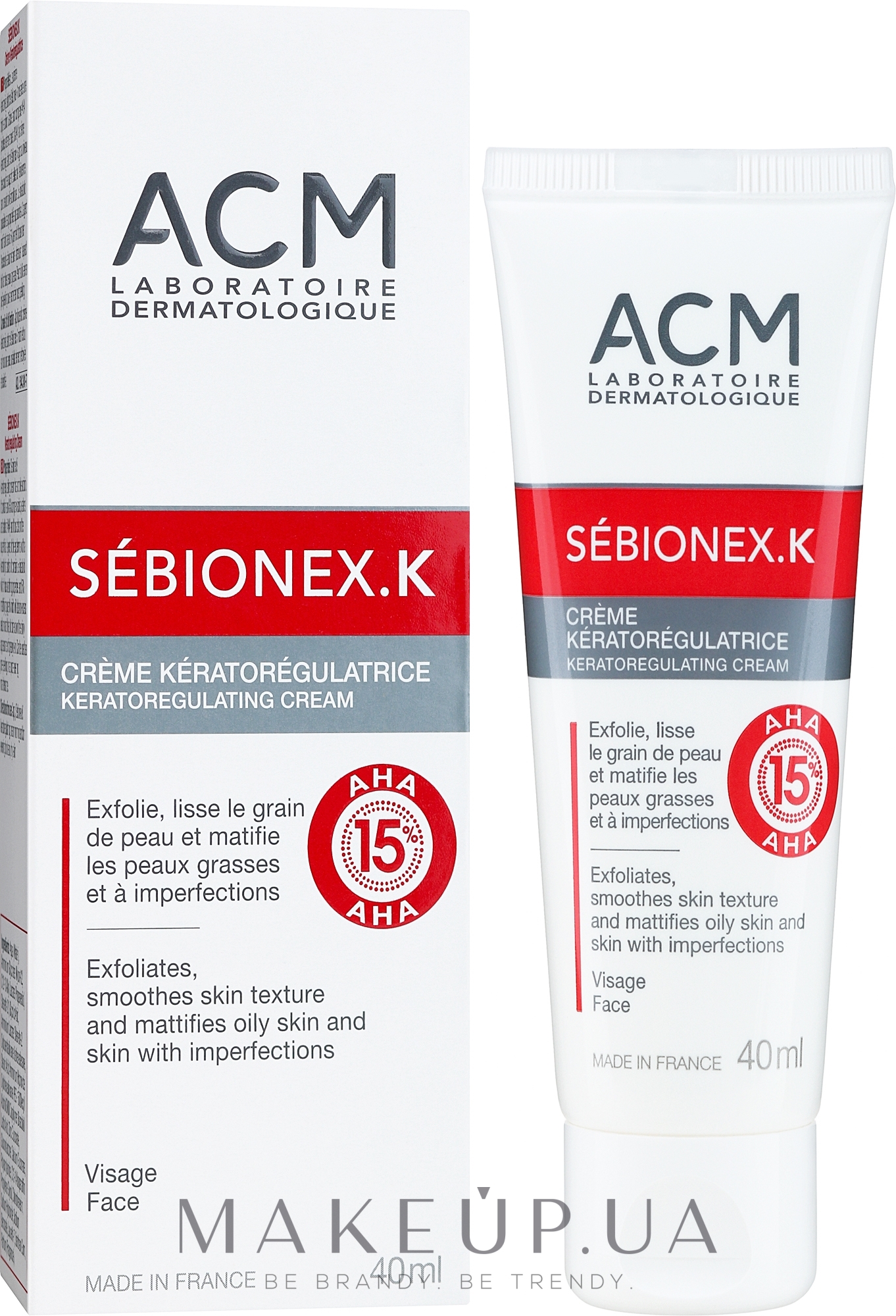 Крем для лица - ACM Laboratoires Sebionex K — фото 40ml