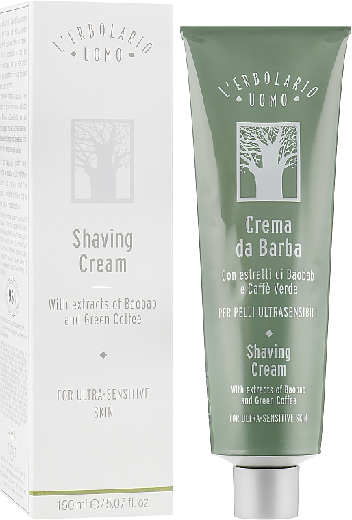 Крем для гоління - l'erbolario Uomo Baobab Crema da Barba