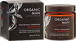 Духи, Парфюмерия, косметика Маска с зеленой глиной - Organic Life Dermocosmetics Man