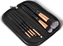 Духи, Парфюмерия, косметика Набор кистей для макияжа, 6 шт - Rio Cosmetic Brush Collection