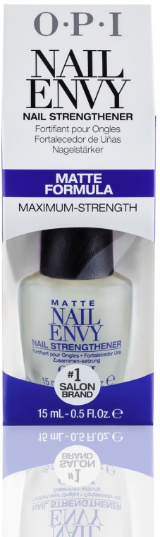 Матовое покрытие для укрепления ногтей - OPI Nail Envy Matte — фото N2