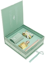 Набор - Portus Cale White Crane Gift Set (diff/100ml + soap/150g + candle/290g) — фото N2