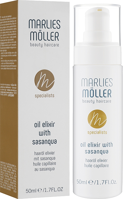 Эликсир для волос - Marlies Moller Specialist Oil Elixir with Sasanqua — фото N2