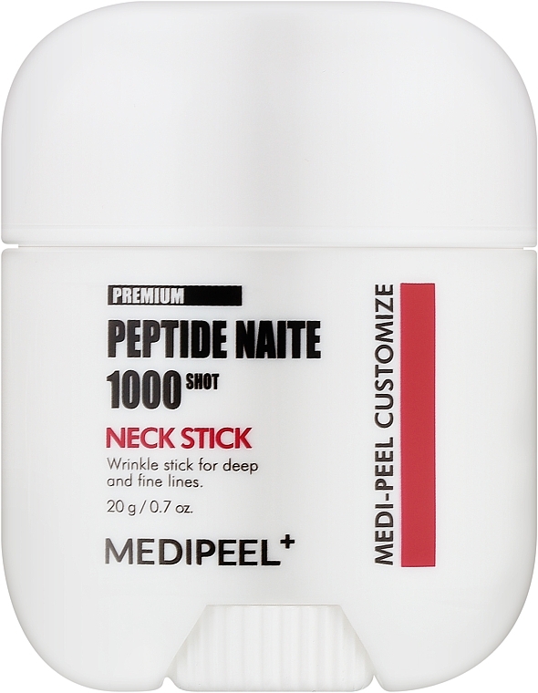 Стік для зони шиї та декольте - MEDIPEEL Premium Peptide Naite 1000 Shot Neck Stick — фото N1