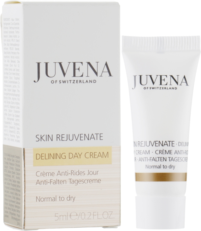 Разглаживающий дневной крем для нормальной и сухой кожи - Juvena Rejuvenate Delining Day Cream Normal To Dry (пробник)