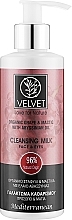 Парфумерія, косметика Очищаюче молочко для обличчя та очей - Velvet Love for Nature Organic Grape & Mastic Cleansing Milk Face & Eyes