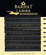 Накладні вії L 0.07 мм (11 мм), 8 ліній - Barhat Lashes Mini — фото N1