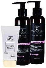 Духи, Парфюмерия, косметика УЦЕНКА Комплексный антивозрастной набор - Mamash Organic Standart (cr/50ml + gel/200ml + toner/200ml) *