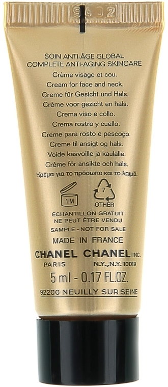Регенераційний крем для обличчя - Chanel Sublimage La Creme (міні) — фото N2
