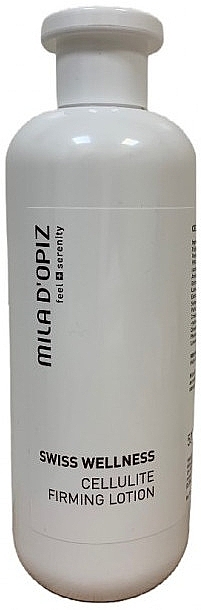 Укрепляющий лосьон от целлюлита - Mila D’Opiz Swiss Wellness Cellulite Firming Lotion — фото N1