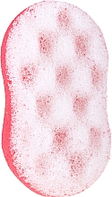 Духи, Парфюмерия, косметика Мочалка для душа, 6019, темно-розовая с белым - Donegal