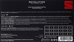 Палетка теней для век - Makeup Revolution x Coca-Cola Creations Shadow Palette — фото N3