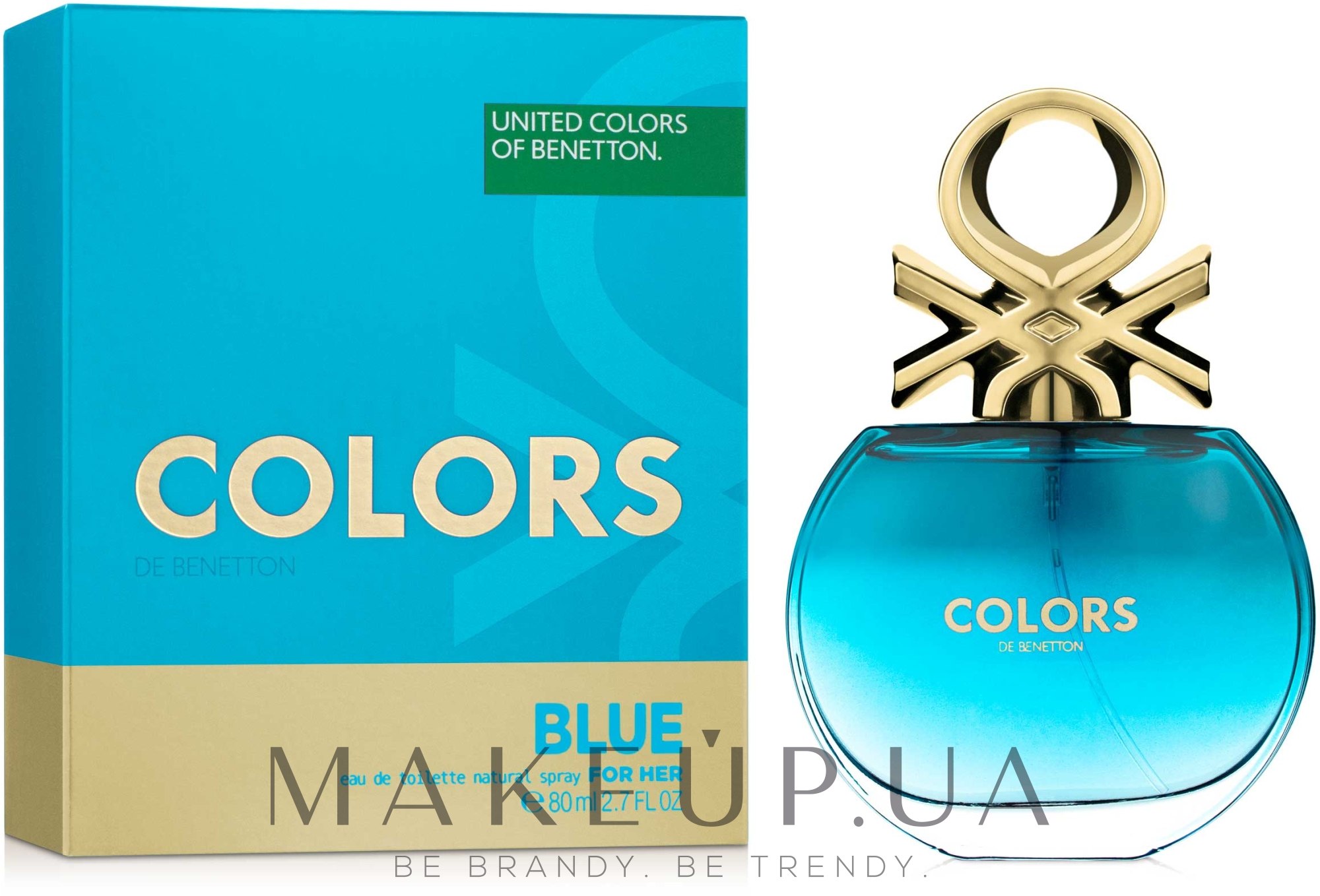 Benetton Colors De Benetton Blue - Туалетная вода — фото 80ml
