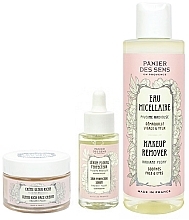 Парфумерія, косметика РОЗПРОДАЖ Набір - Panier Des Sens Radiant Peony (f/remover/200ml + f/ser/30ml + f/cr/50ml) *