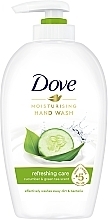Жидкое крем-мыло "Прикосновение свежести" - Dove — фото N1