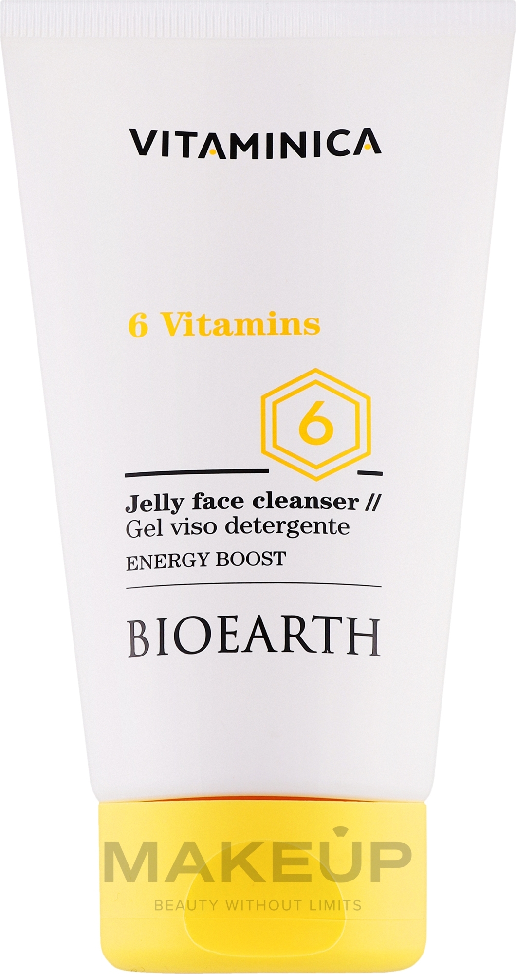 Очищающий гель для лица - Bioearth Vitaminica 6 Vitamins Jelly Face Cleanser — фото 150ml