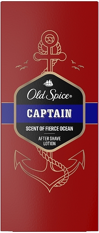 Лосьон после бритья - Old Spice Captain After Shave Lotion — фото N2