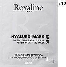Парфумерія, косметика Зволожувальна маска для обличчя - Rexaline Hyalurx-Mask N15 Flash Hydrating Mask